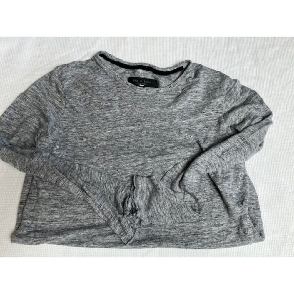 Rag & Bone Linen Long Sleeve Shirt